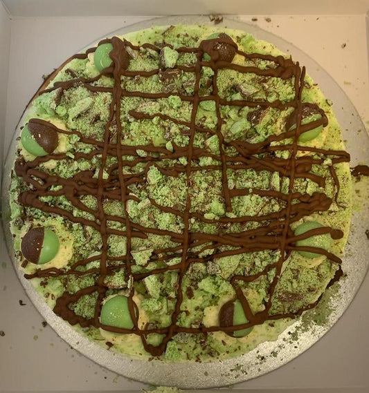 Mint Aero Cheesecake